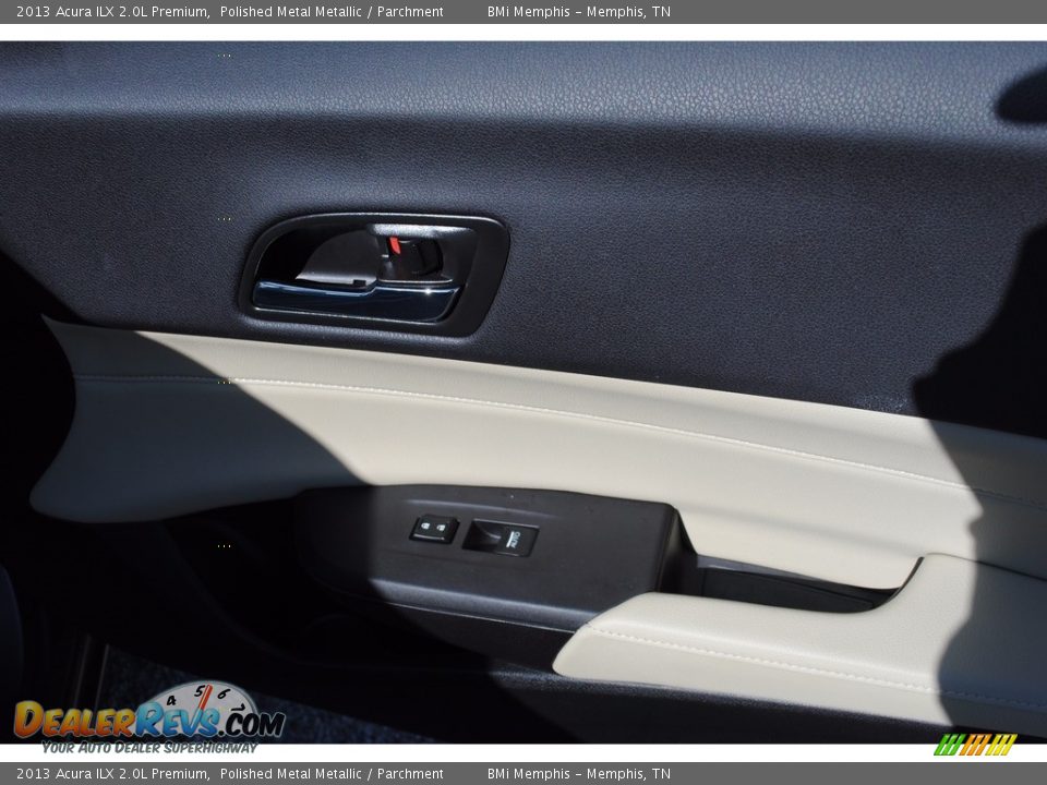 2013 Acura ILX 2.0L Premium Polished Metal Metallic / Parchment Photo #27