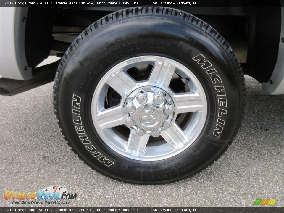 2012 Dodge Ram 2500 HD Laramie Mega Cab 4x4 Bright White / Dark Slate Photo #9
