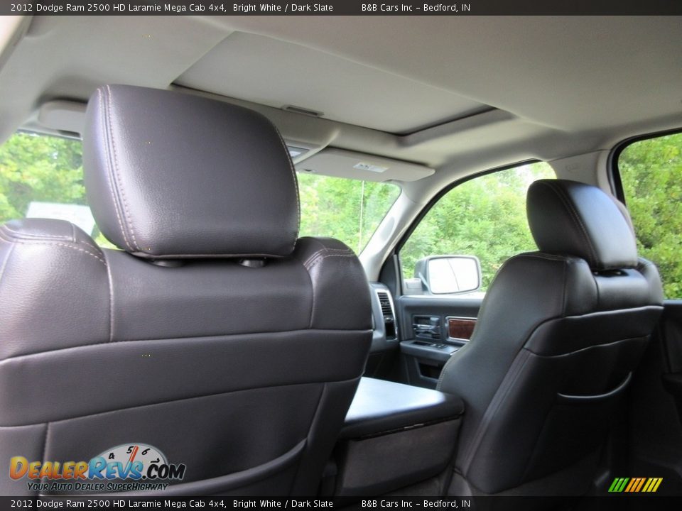 2012 Dodge Ram 2500 HD Laramie Mega Cab 4x4 Bright White / Dark Slate Photo #29