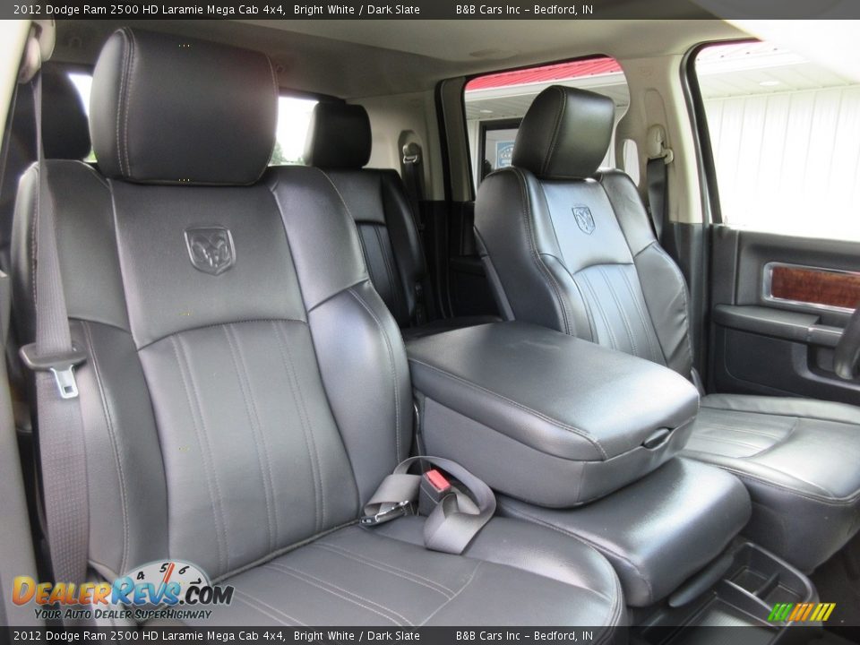 2012 Dodge Ram 2500 HD Laramie Mega Cab 4x4 Bright White / Dark Slate Photo #30
