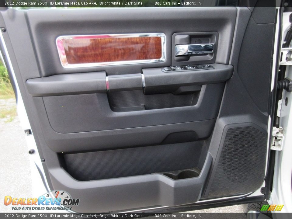 2012 Dodge Ram 2500 HD Laramie Mega Cab 4x4 Bright White / Dark Slate Photo #33