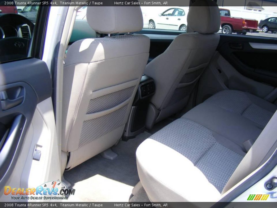 2008 Toyota 4Runner SR5 4x4 Titanium Metallic / Taupe Photo #6