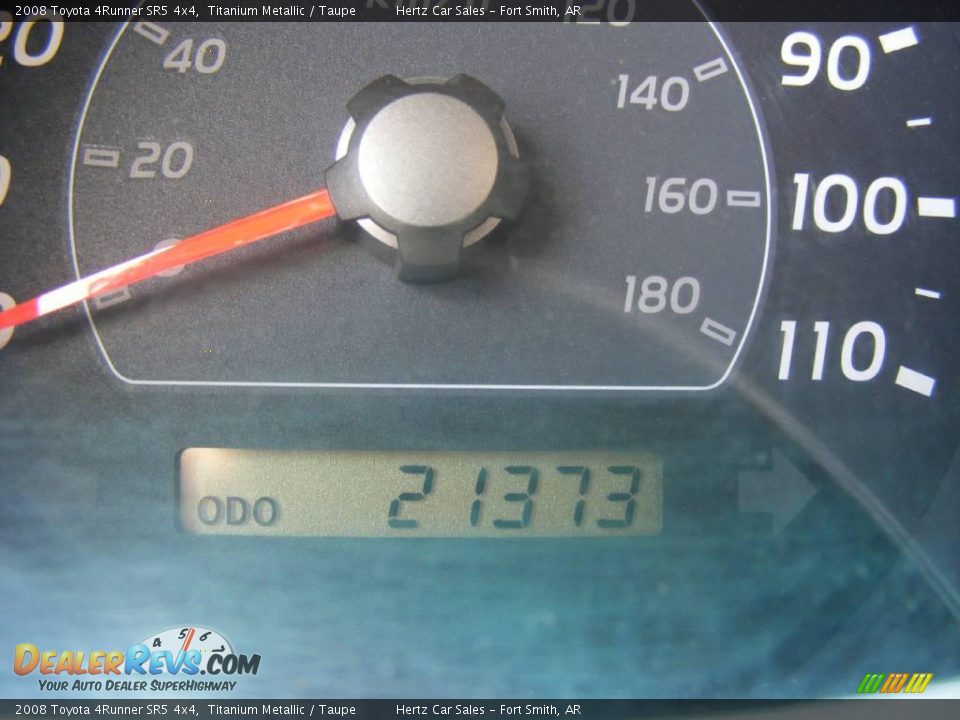 2008 Toyota 4Runner SR5 4x4 Titanium Metallic / Taupe Photo #9