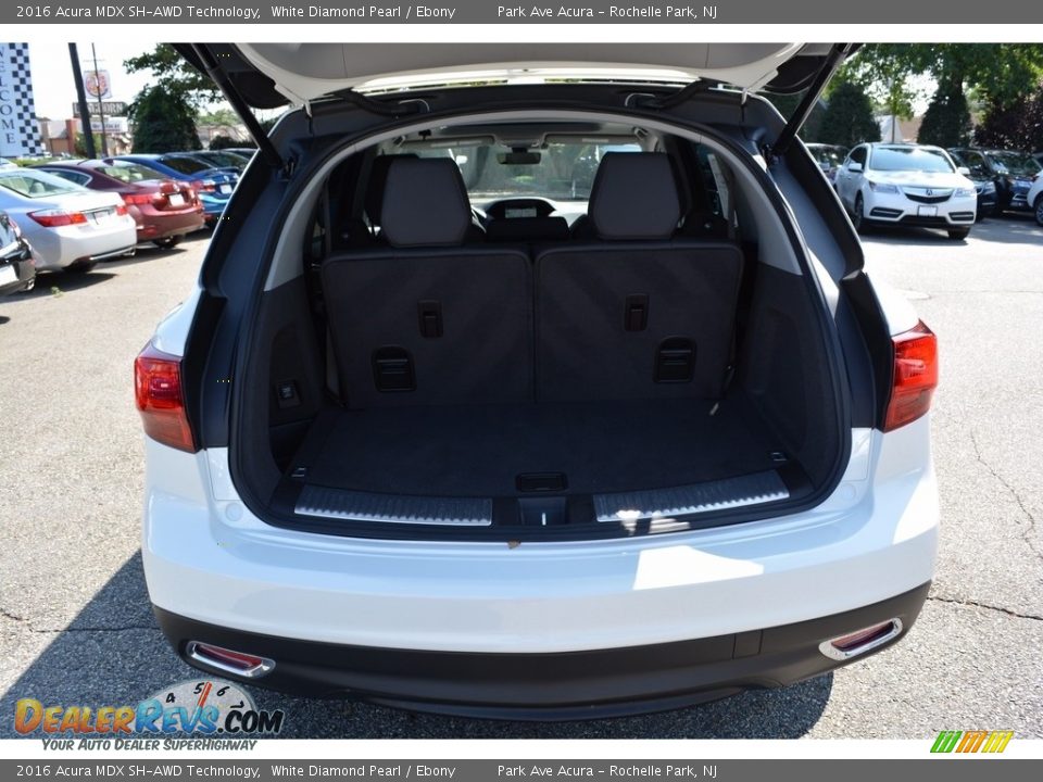 2016 Acura MDX SH-AWD Technology White Diamond Pearl / Ebony Photo #23