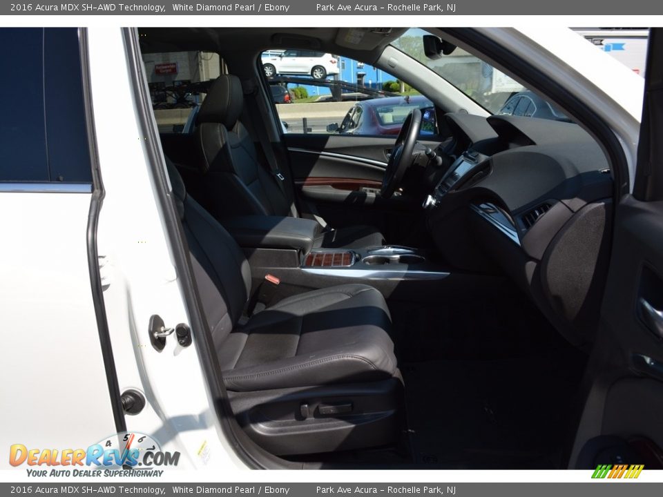 2016 Acura MDX SH-AWD Technology White Diamond Pearl / Ebony Photo #29