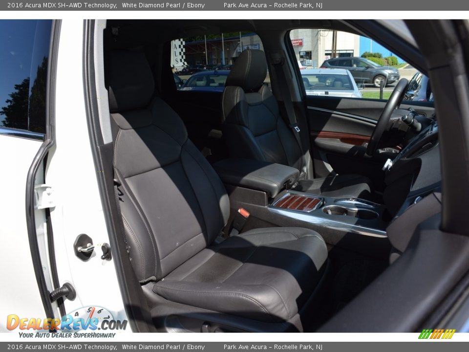 2016 Acura MDX SH-AWD Technology White Diamond Pearl / Ebony Photo #30