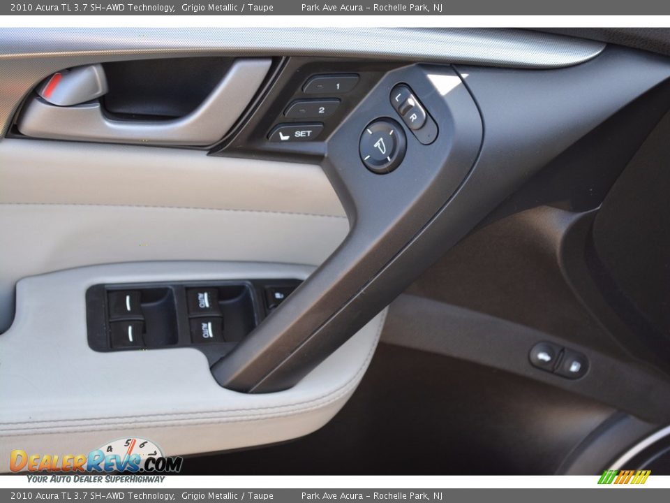 2010 Acura TL 3.7 SH-AWD Technology Grigio Metallic / Taupe Photo #9