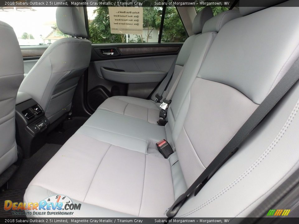Rear Seat of 2018 Subaru Outback 2.5i Limited Photo #12