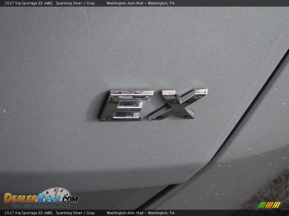 2017 Kia Sportage EX AWD Sparkling Silver / Gray Photo #10