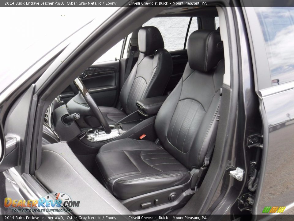 2014 Buick Enclave Leather AWD Cyber Gray Metallic / Ebony Photo #15