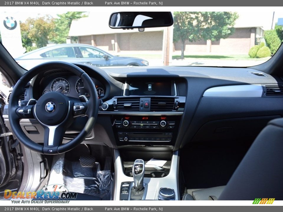 2017 BMW X4 M40i Dark Graphite Metallic / Black Photo #15