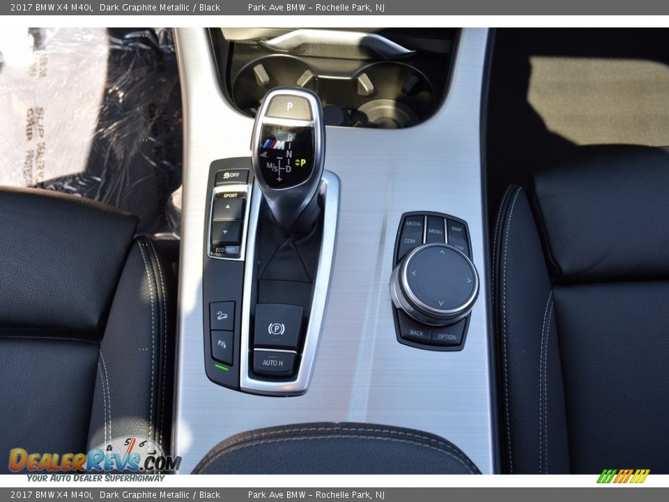 2017 BMW X4 M40i Dark Graphite Metallic / Black Photo #17