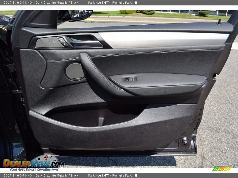 2017 BMW X4 M40i Dark Graphite Metallic / Black Photo #26