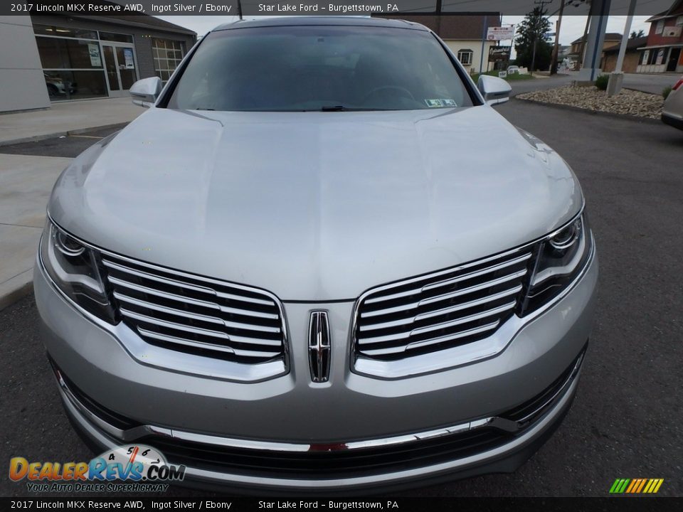 2017 Lincoln MKX Reserve AWD Ingot Silver / Ebony Photo #2
