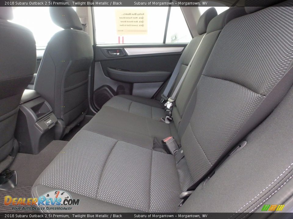 Rear Seat of 2018 Subaru Outback 2.5i Premium Photo #12