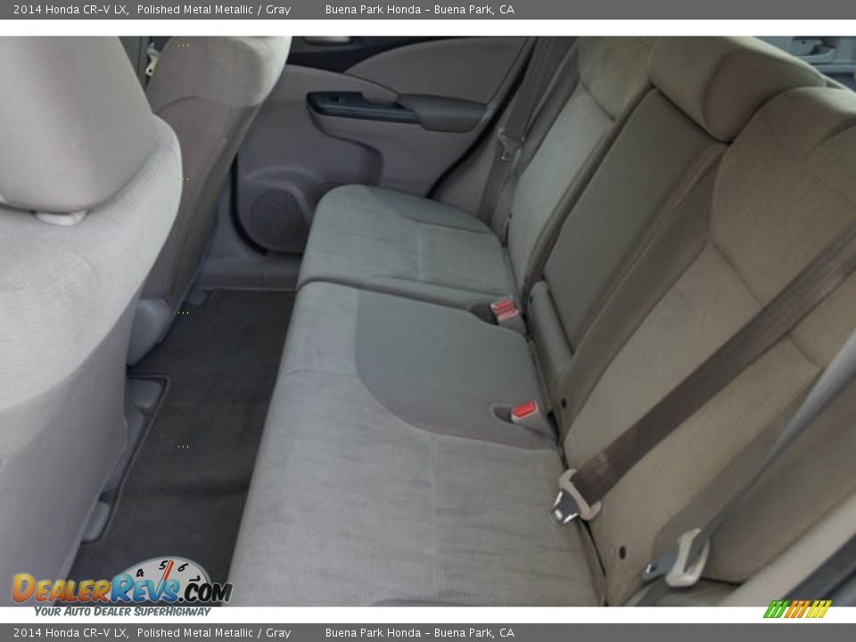 2014 Honda CR-V LX Polished Metal Metallic / Gray Photo #4