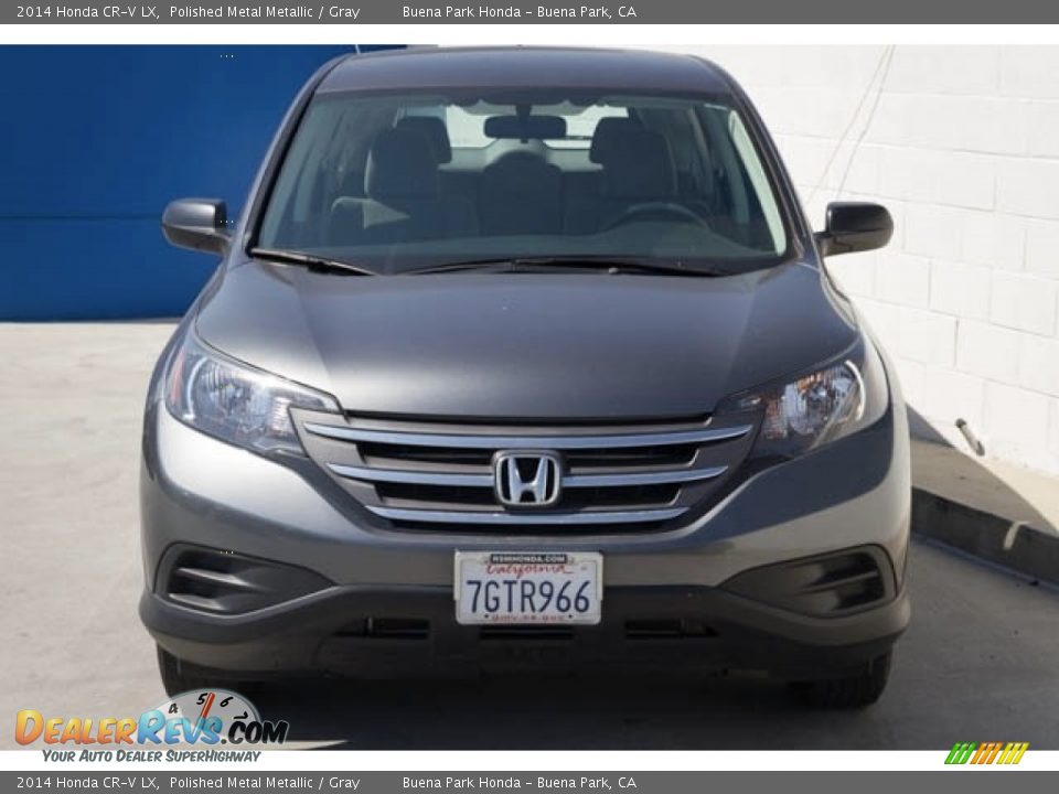 2014 Honda CR-V LX Polished Metal Metallic / Gray Photo #7