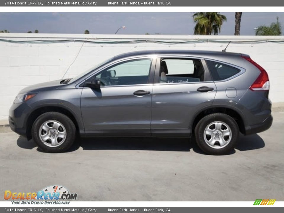 2014 Honda CR-V LX Polished Metal Metallic / Gray Photo #8