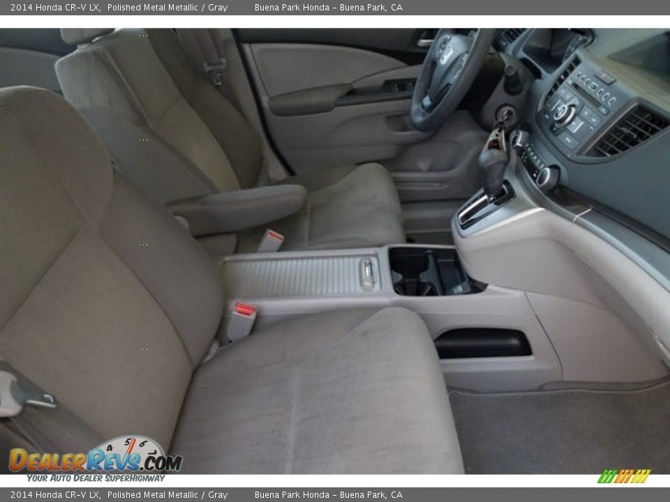 2014 Honda CR-V LX Polished Metal Metallic / Gray Photo #17