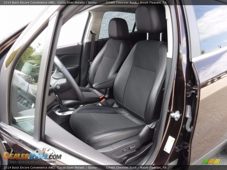 2014 Buick Encore Convenience AWD Cocoa Silver Metallic / Ebony Photo #15