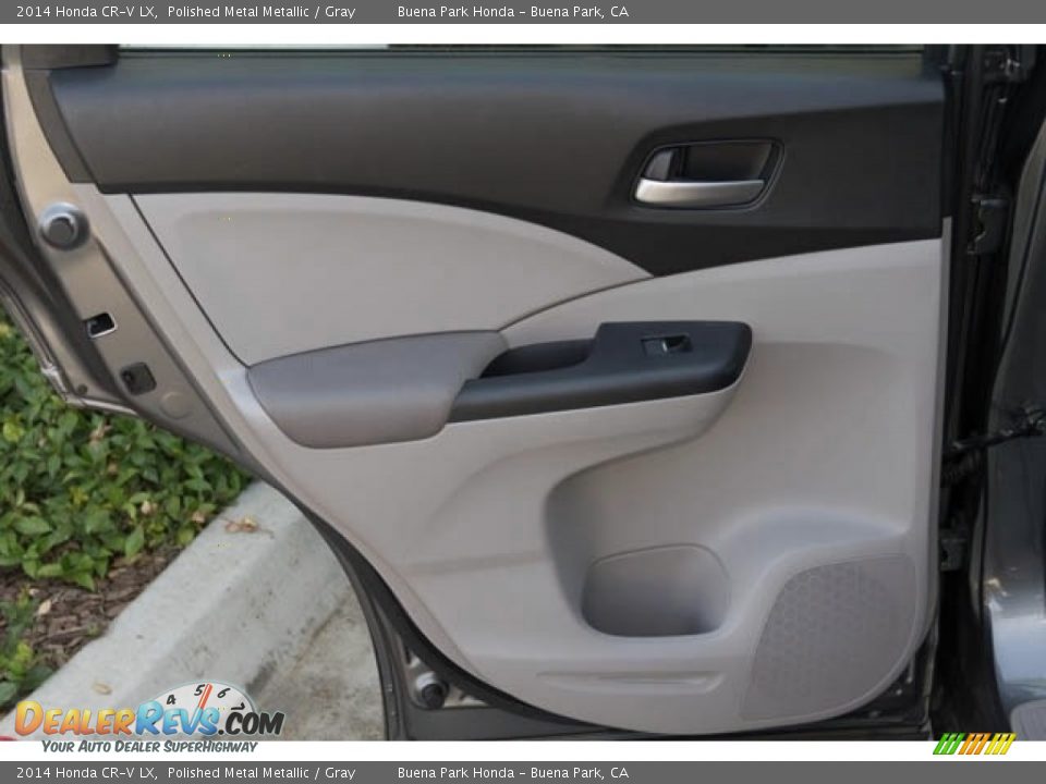 2014 Honda CR-V LX Polished Metal Metallic / Gray Photo #23