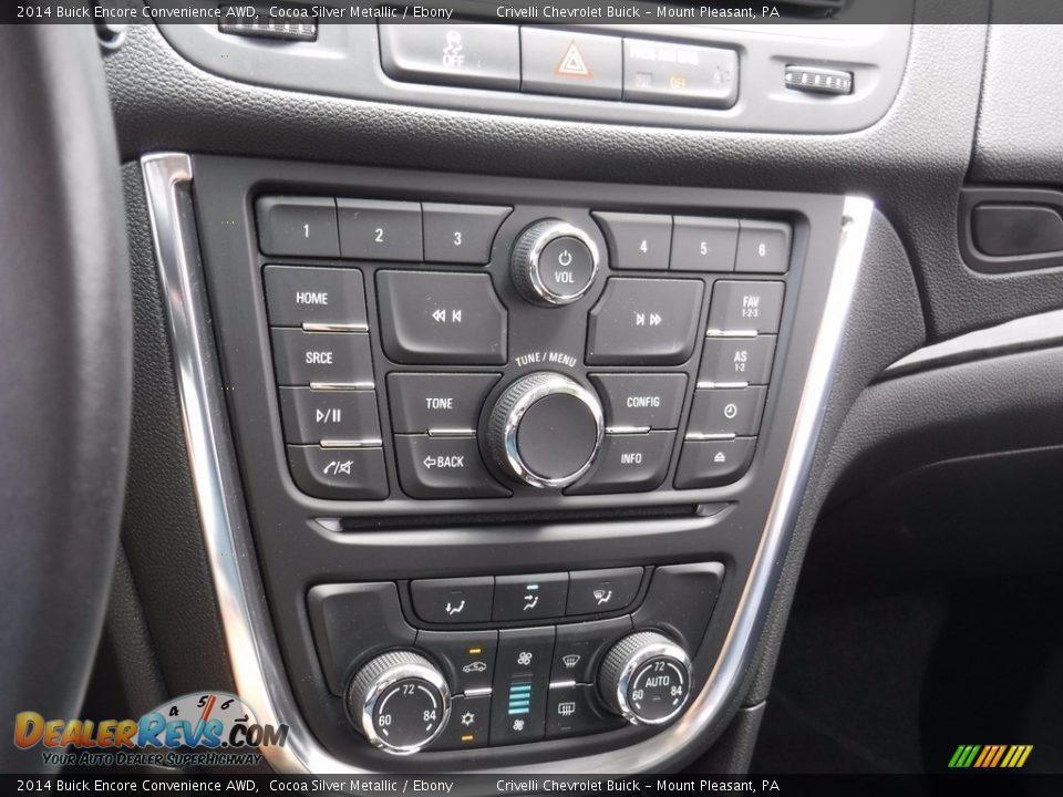2014 Buick Encore Convenience AWD Cocoa Silver Metallic / Ebony Photo #19