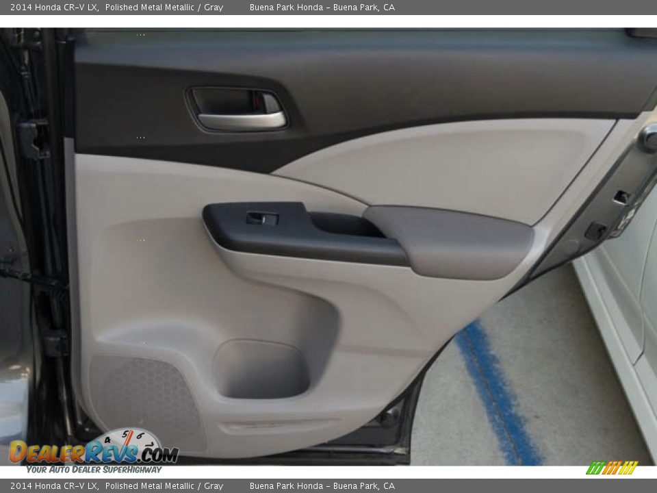 2014 Honda CR-V LX Polished Metal Metallic / Gray Photo #24