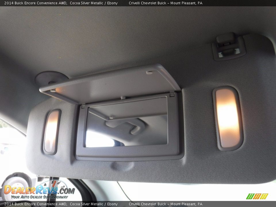 2014 Buick Encore Convenience AWD Cocoa Silver Metallic / Ebony Photo #28