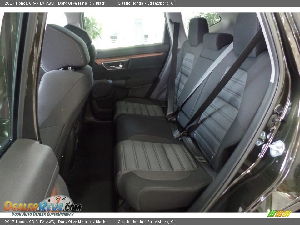 2017 Honda CR-V EX AWD Dark Olive Metallic / Black Photo #9