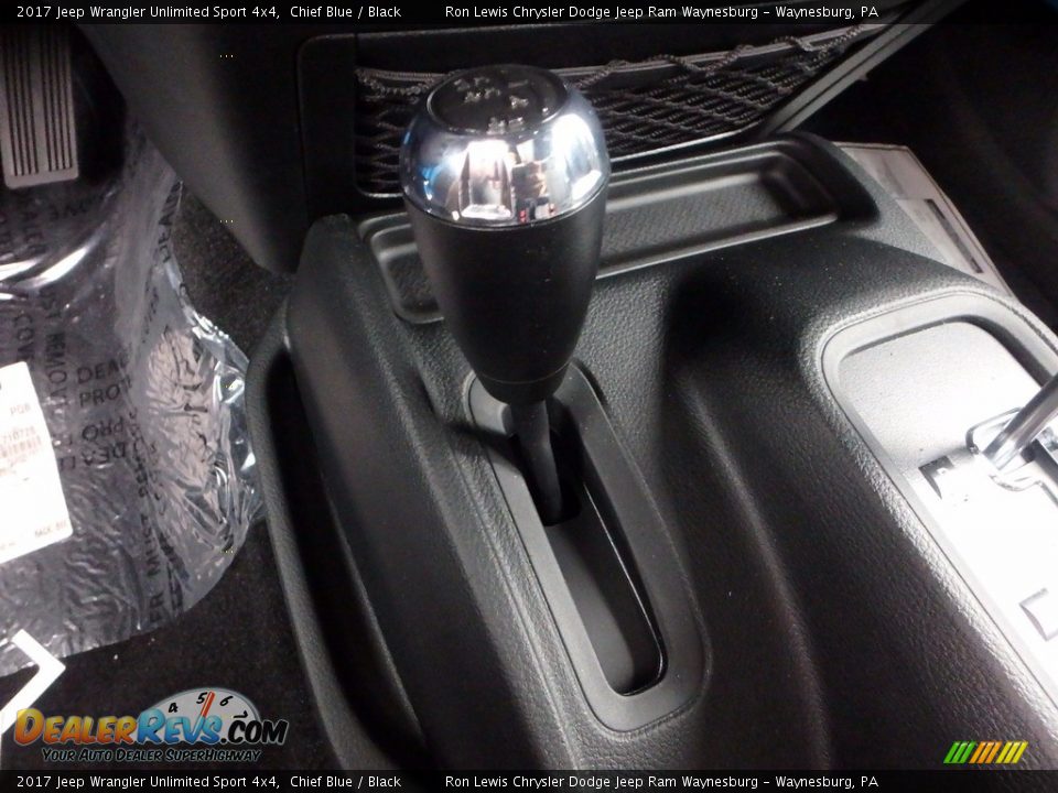 2017 Jeep Wrangler Unlimited Sport 4x4 Chief Blue / Black Photo #17