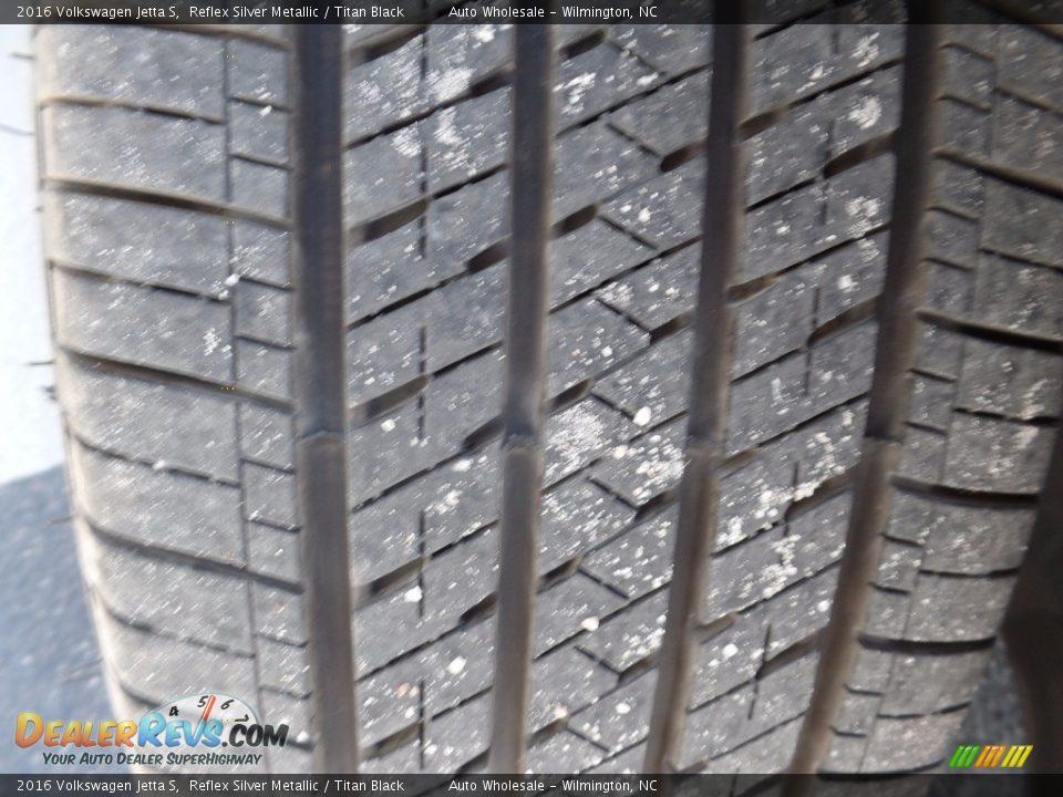 2016 Volkswagen Jetta S Reflex Silver Metallic / Titan Black Photo #10