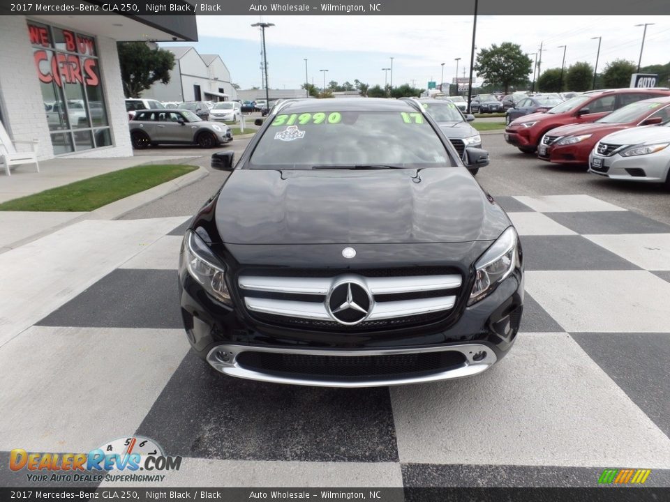 2017 Mercedes-Benz GLA 250 Night Black / Black Photo #2