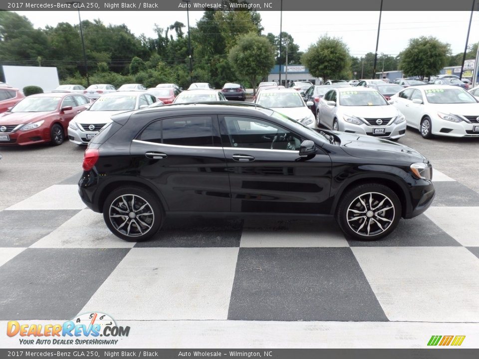 2017 Mercedes-Benz GLA 250 Night Black / Black Photo #3