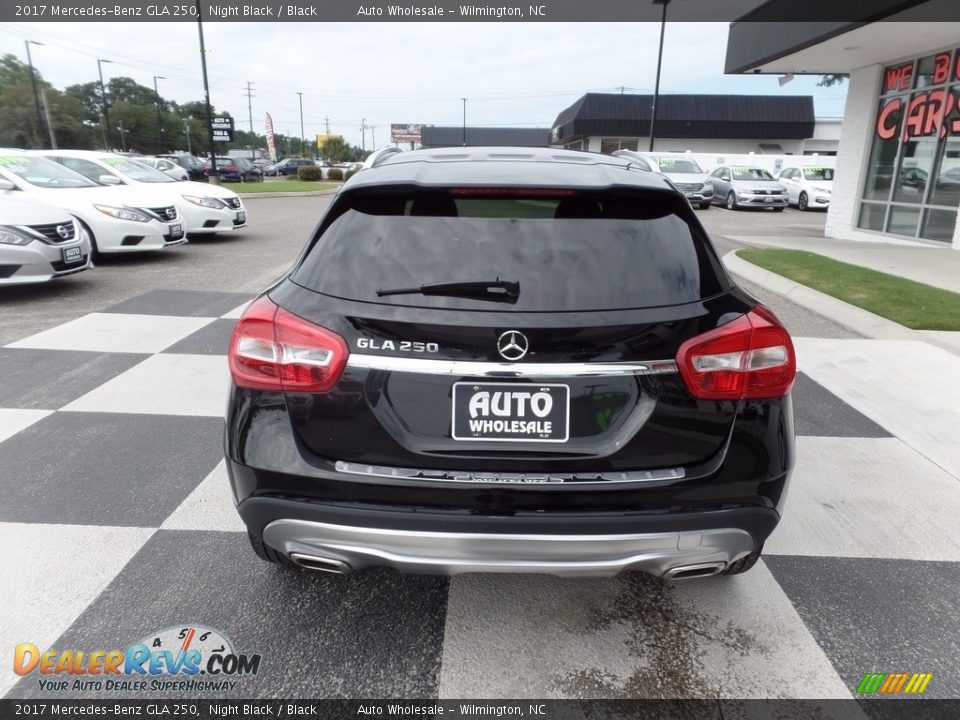 2017 Mercedes-Benz GLA 250 Night Black / Black Photo #4