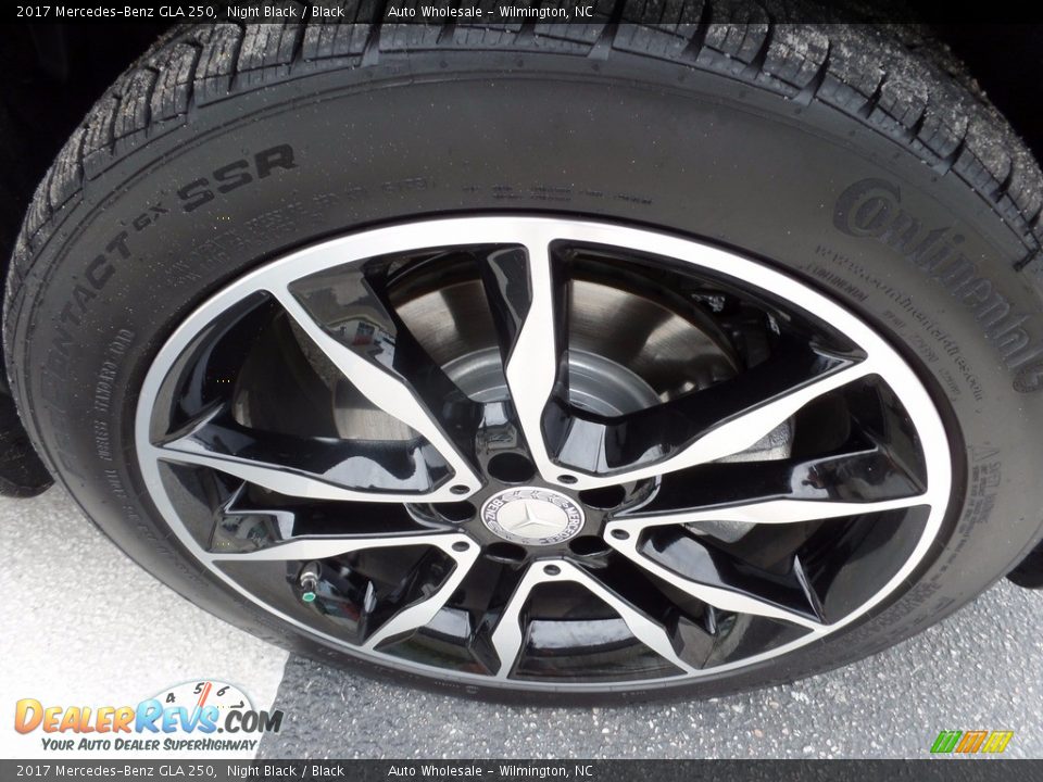 2017 Mercedes-Benz GLA 250 Night Black / Black Photo #7