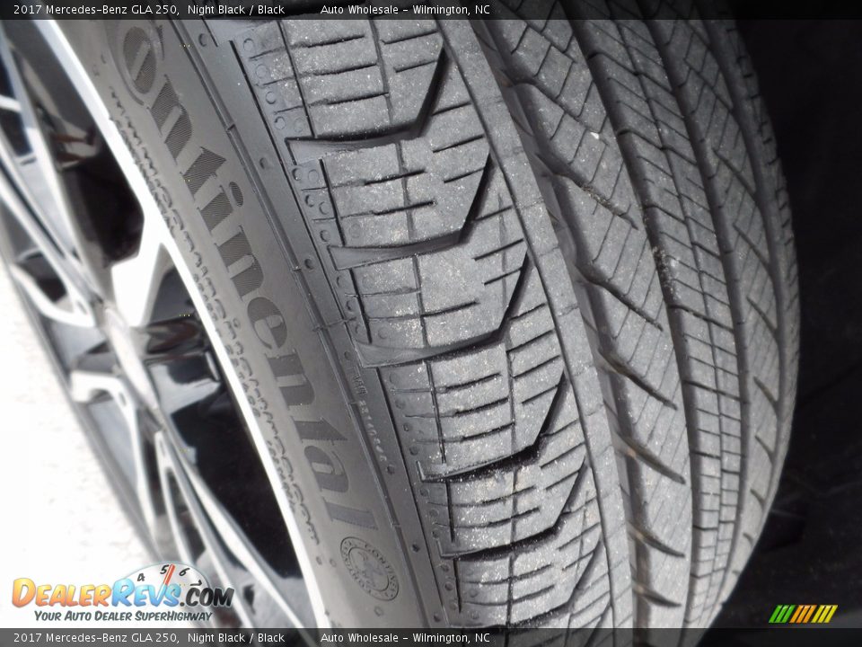 2017 Mercedes-Benz GLA 250 Night Black / Black Photo #8
