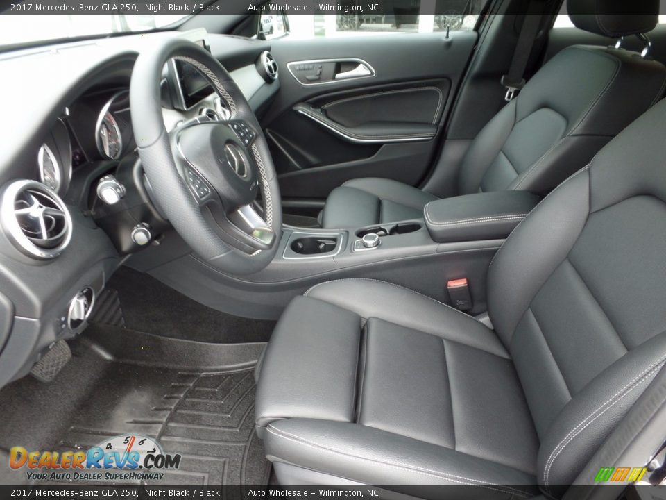 2017 Mercedes-Benz GLA 250 Night Black / Black Photo #10