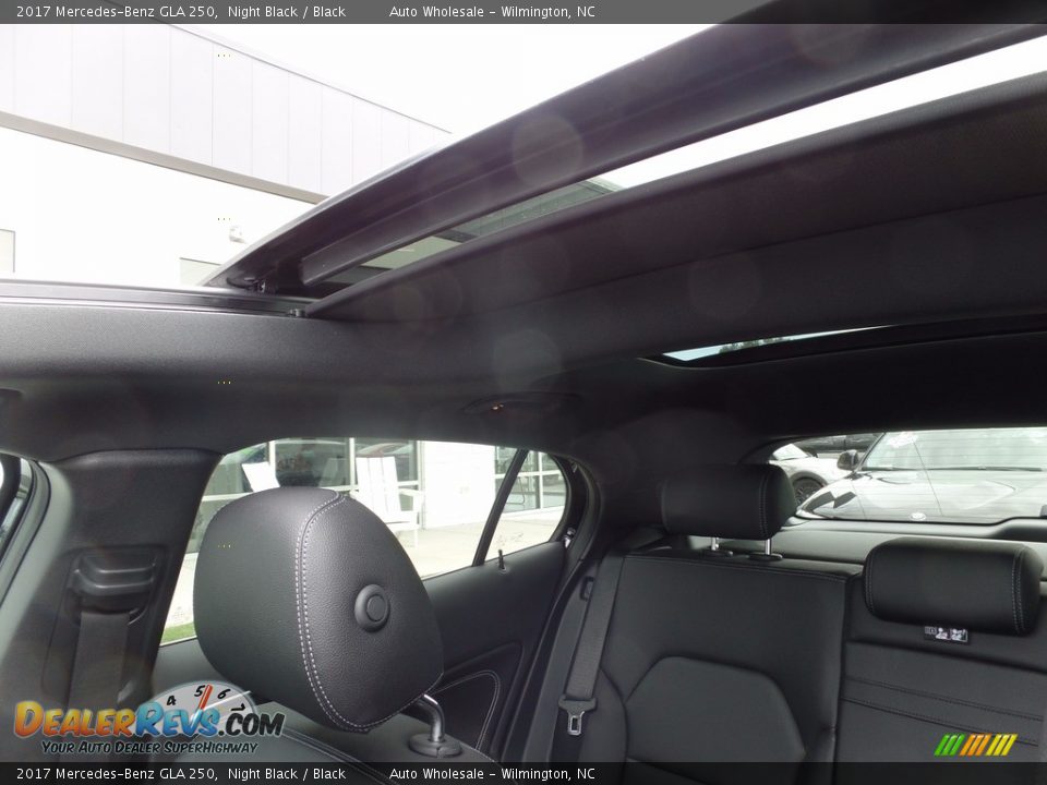 2017 Mercedes-Benz GLA 250 Night Black / Black Photo #11