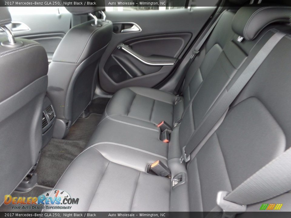 2017 Mercedes-Benz GLA 250 Night Black / Black Photo #12