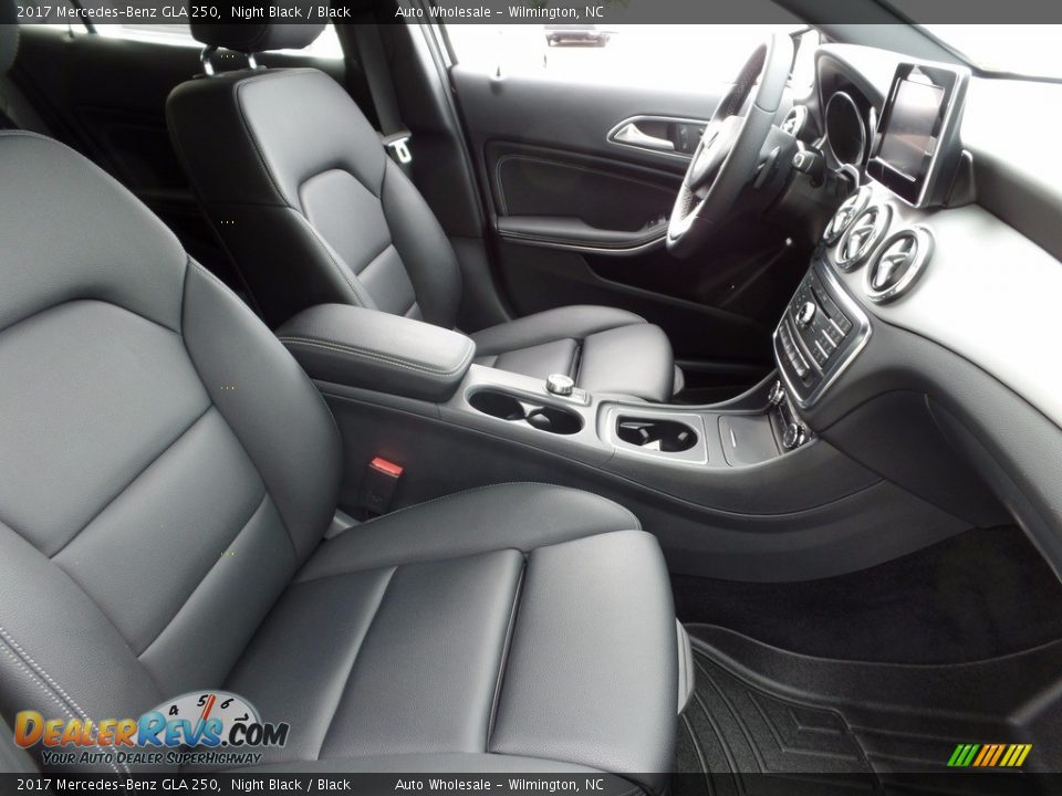 2017 Mercedes-Benz GLA 250 Night Black / Black Photo #13