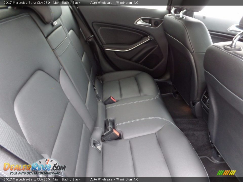 2017 Mercedes-Benz GLA 250 Night Black / Black Photo #14