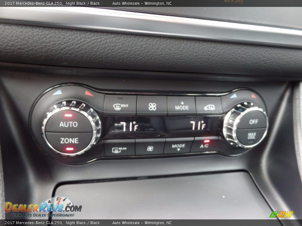 2017 Mercedes-Benz GLA 250 Night Black / Black Photo #20
