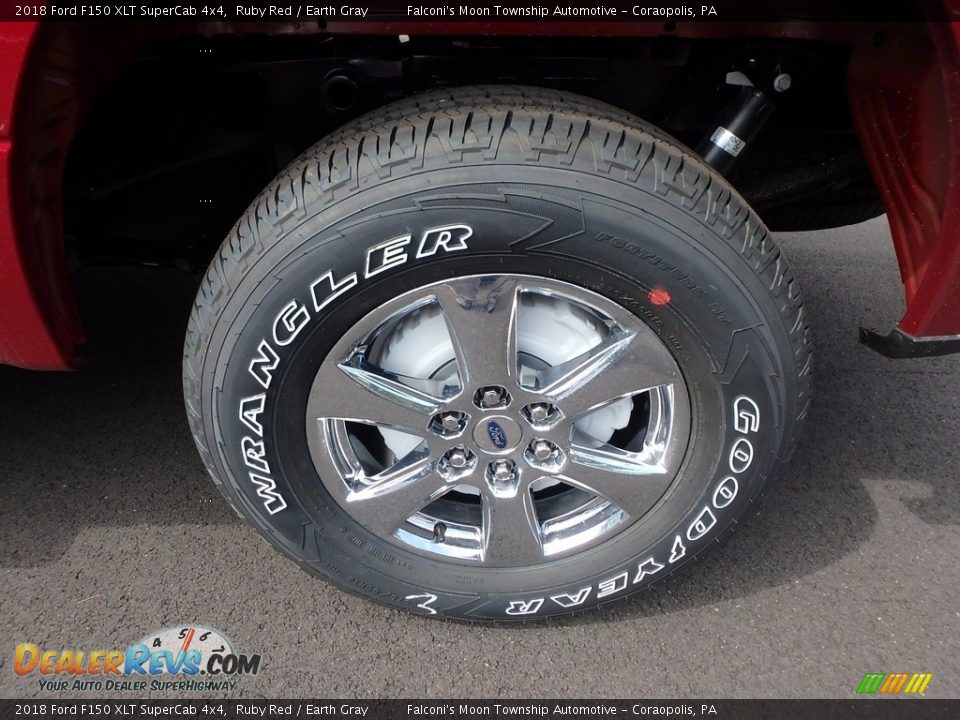 2018 Ford F150 XLT SuperCab 4x4 Wheel Photo #6