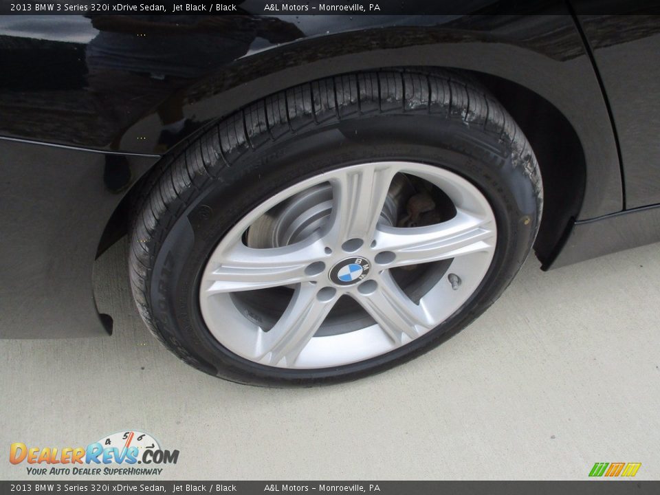 2013 BMW 3 Series 320i xDrive Sedan Jet Black / Black Photo #5