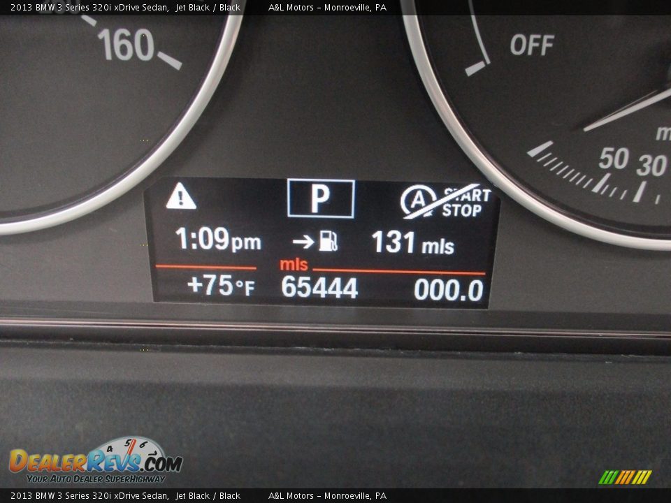 2013 BMW 3 Series 320i xDrive Sedan Jet Black / Black Photo #20