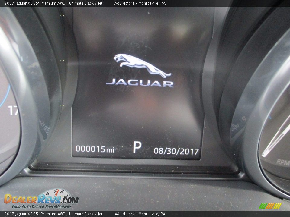 2017 Jaguar XE 35t Premium AWD Ultimate Black / Jet Photo #20