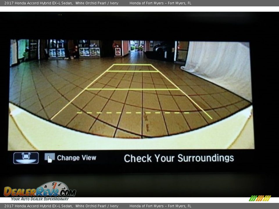 2017 Honda Accord Hybrid EX-L Sedan White Orchid Pearl / Ivory Photo #20