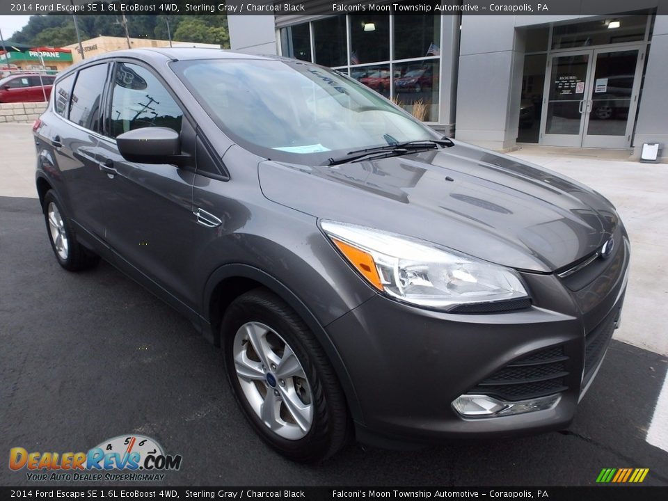 2014 Ford Escape SE 1.6L EcoBoost 4WD Sterling Gray / Charcoal Black Photo #9