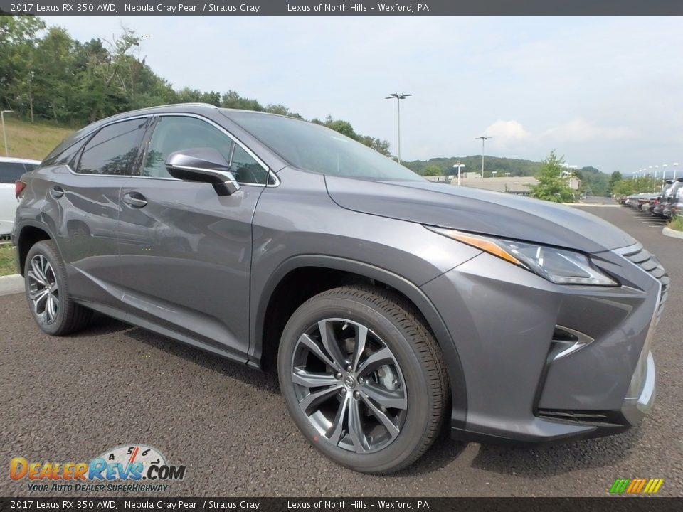 2017 Lexus RX 350 AWD Nebula Gray Pearl / Stratus Gray Photo #1