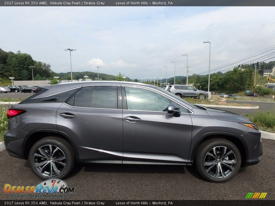2017 Lexus RX 350 AWD Nebula Gray Pearl / Stratus Gray Photo #2